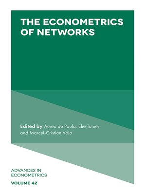 cover image of The Econometrics of Networks